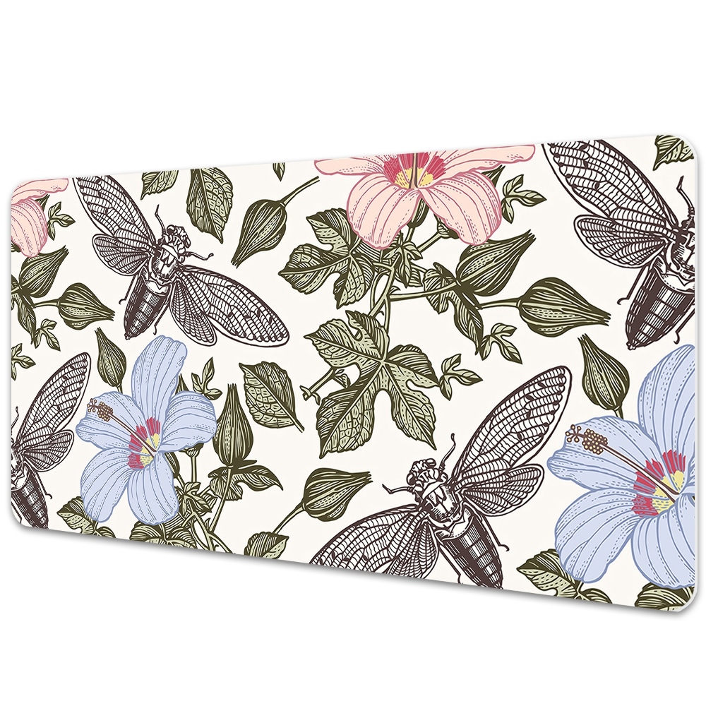 Protège bureau Papillons dans une prairie