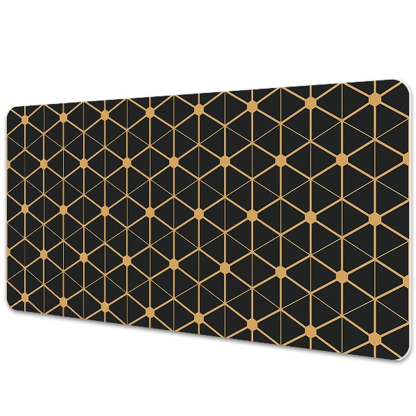 Tapis de bureau Hexagones géométriques