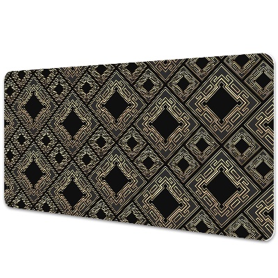 Sous-main bureau Carreaux à motif géométrique