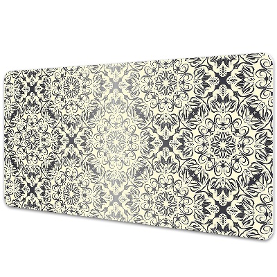 Sous main de bureau Motif floral vintage
