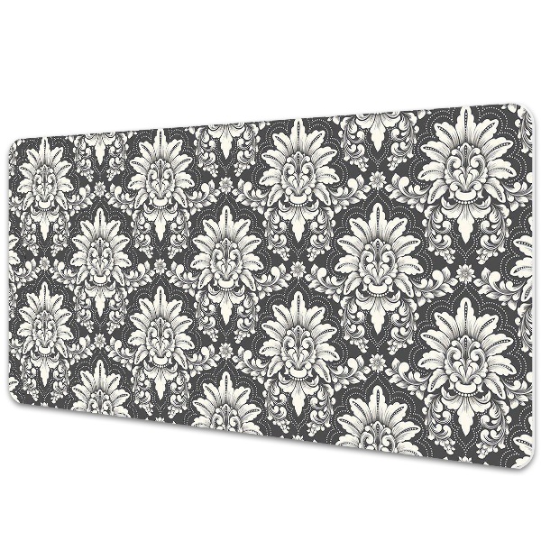 Tapis de bureau Motif vintage damassé