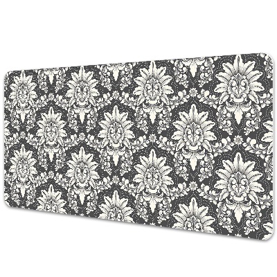 Tapis de bureau Motif vintage damassé