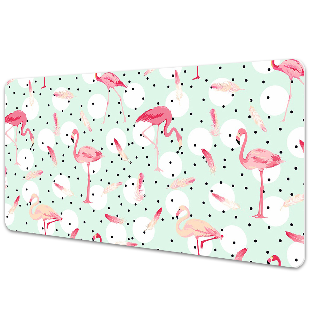 Sous main de bureau Motif avec flamants roses