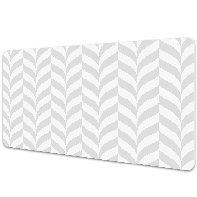 Protège bureau Illusion géométrique grise