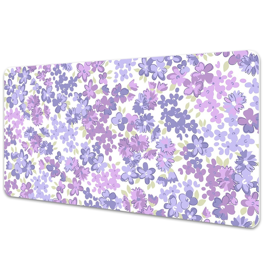 Sous-main bureau Prairie avec myosotis