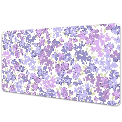 Sous-main bureau Prairie avec myosotis