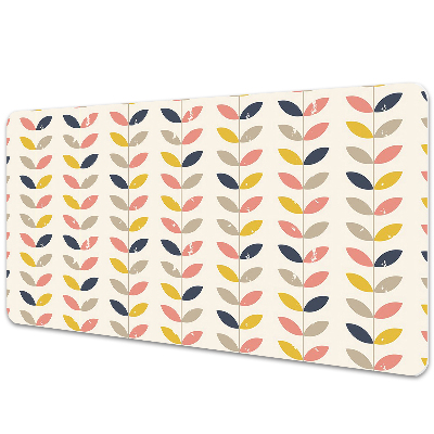 Tapis de bureau Brindilles et feuilles vintage