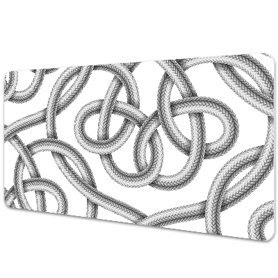 Sous-main bureau Câbles électriques