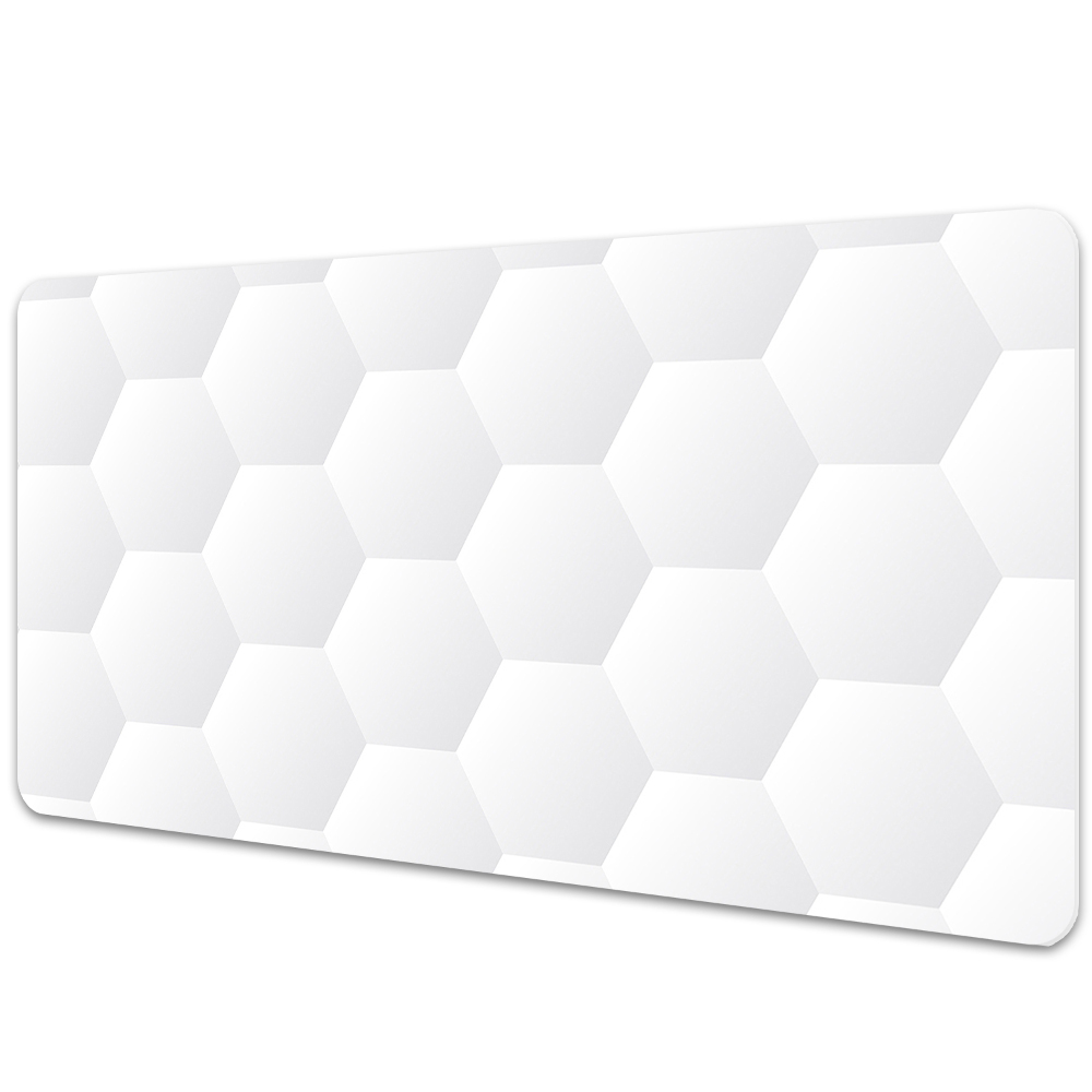 Tapis de bureau Hexagones géométriques