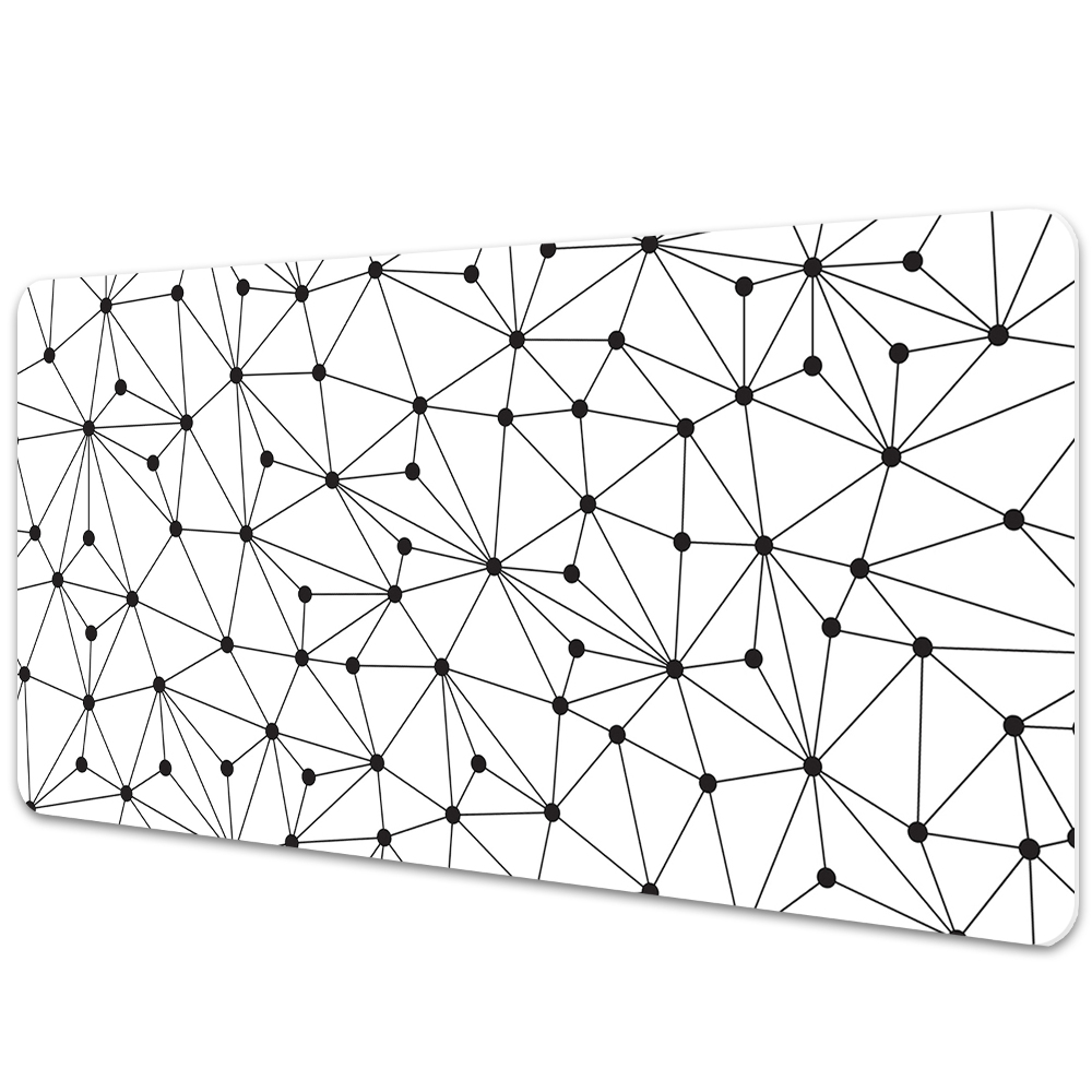 Sous main de bureau Grille géométrique