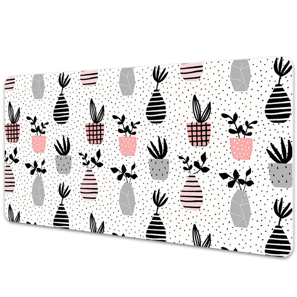 Sous-main bureau Vases avec fleurs