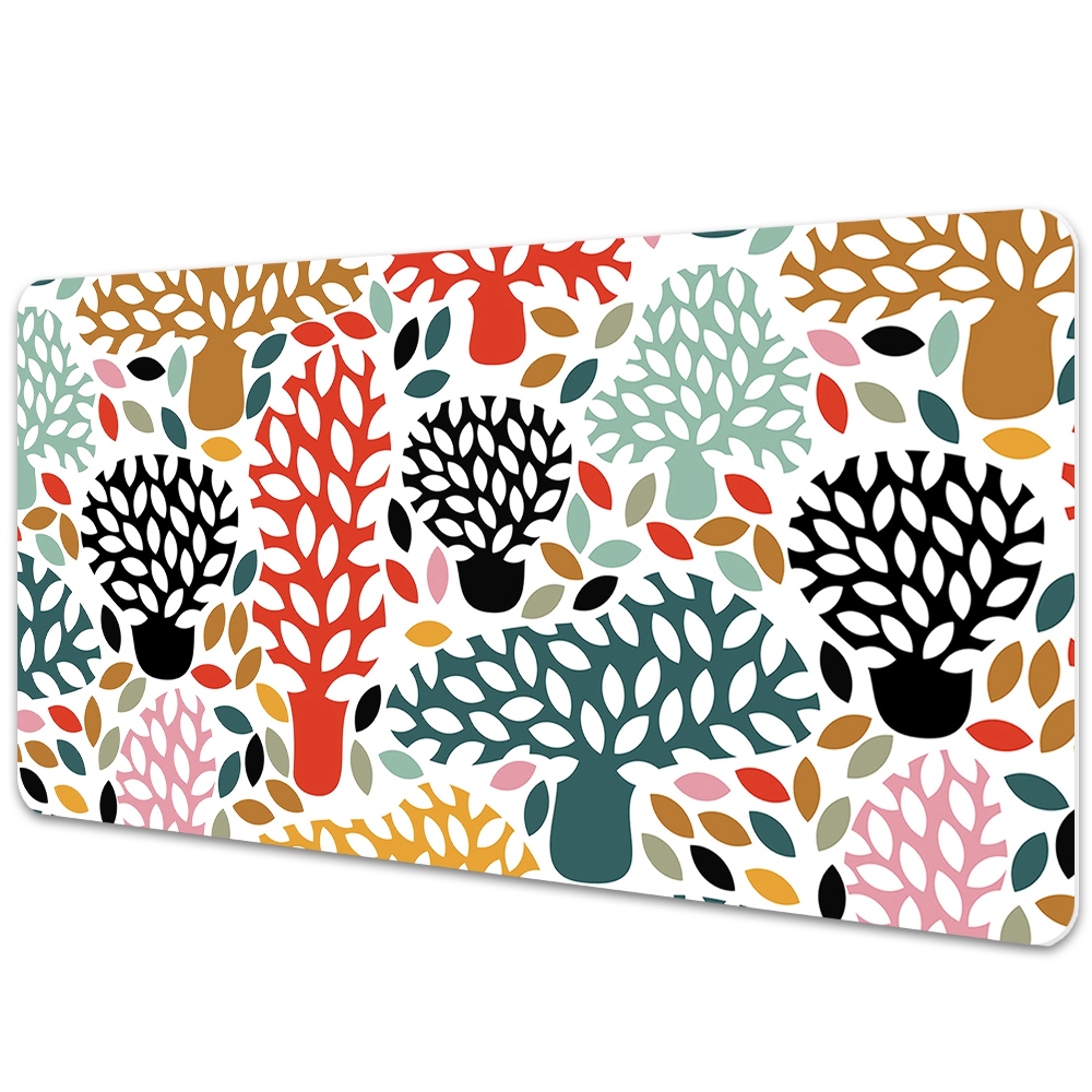 Tapis de bureau Arbres en style gribouillis