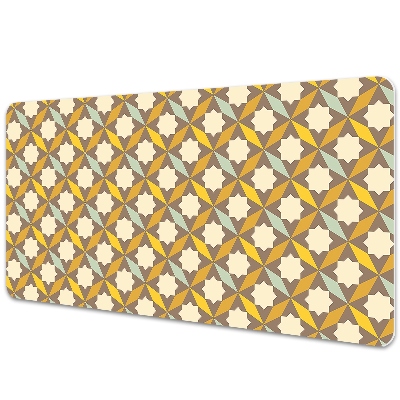 Sous main de bureau Motif géométrique vintage