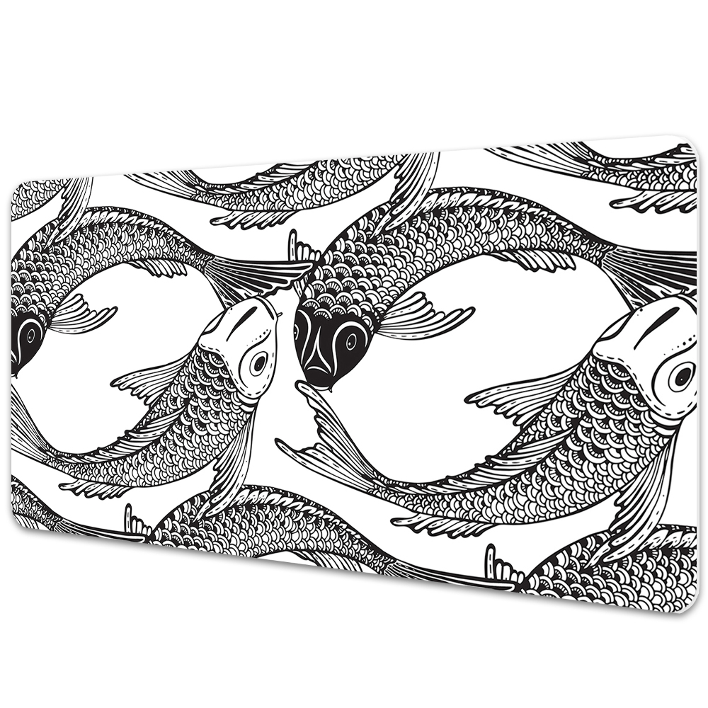 Tapis de bureau Poisson Koi