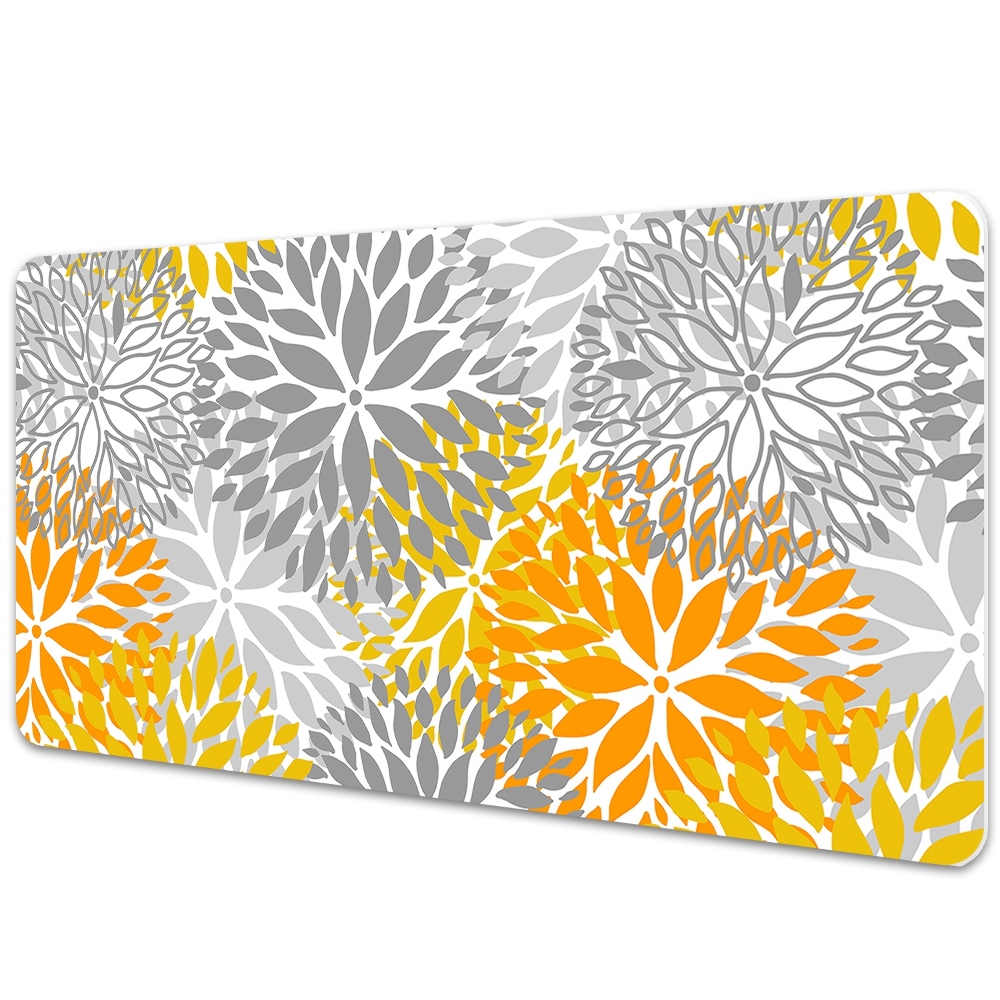 Sous-main bureau Fleurs de chrysanthème