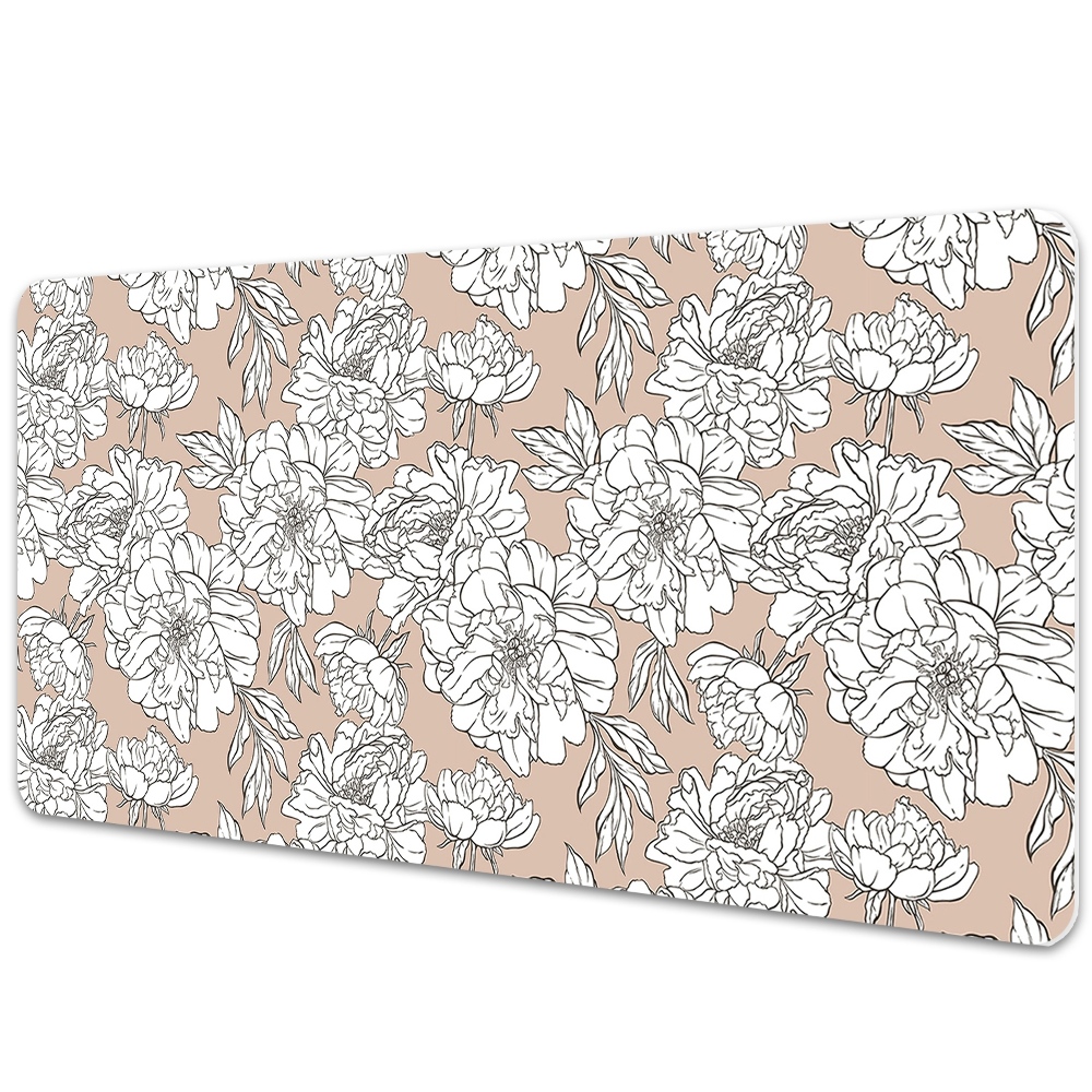 Protège bureau Flore artistique