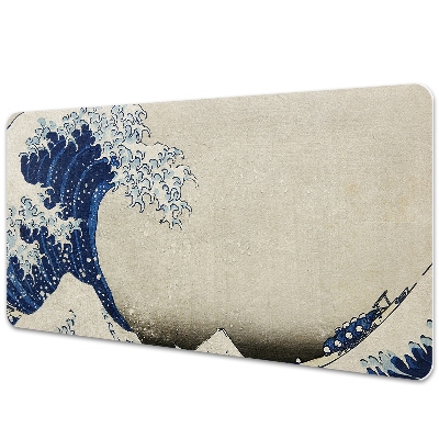 Sous-main bureau Tempête dans le style oriental