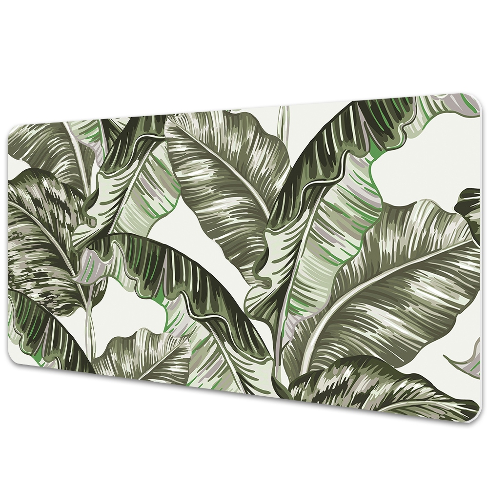 Protège bureau Feuilles tropicales