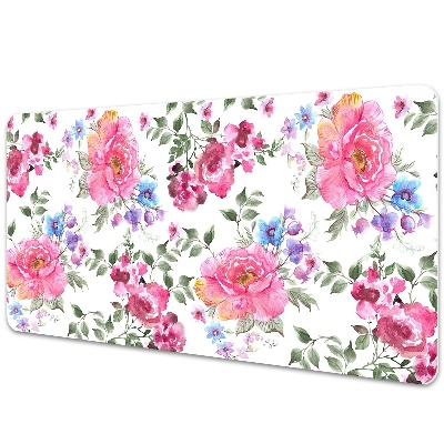 Tapis de bureau Motif floral
