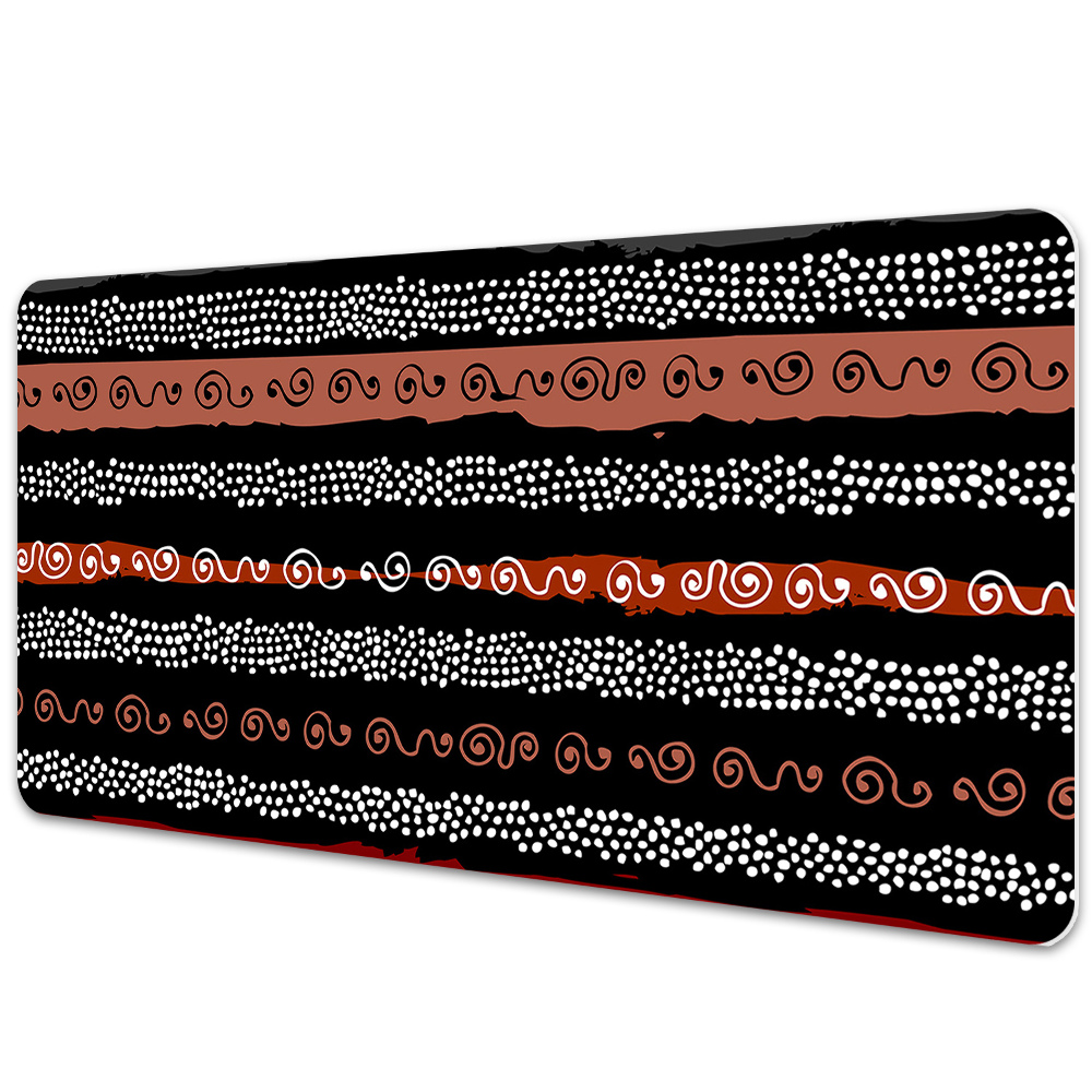 Sous-main bureau Motif ethnique boho