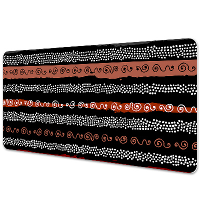 Sous-main bureau Motif ethnique boho