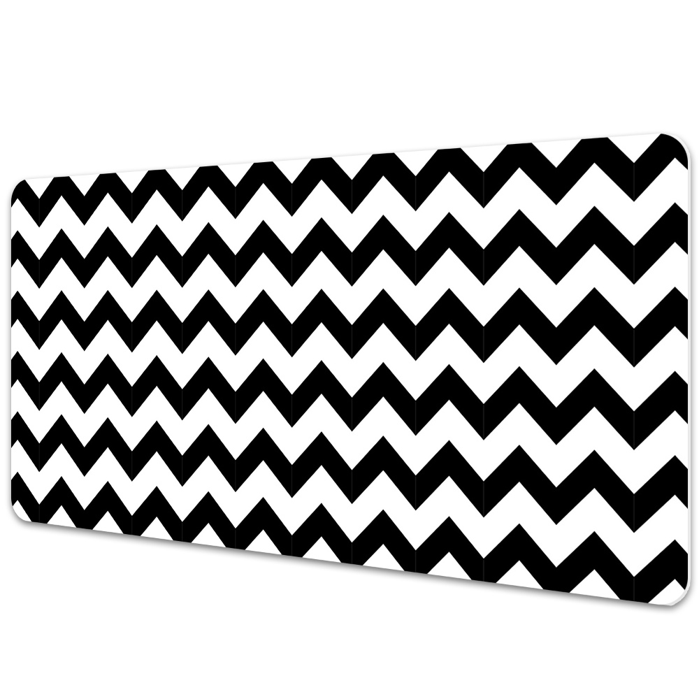 Tapis de bureau Zigzags géométriques