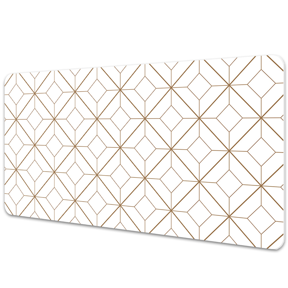 Sous-main bureau Losanges géométriques