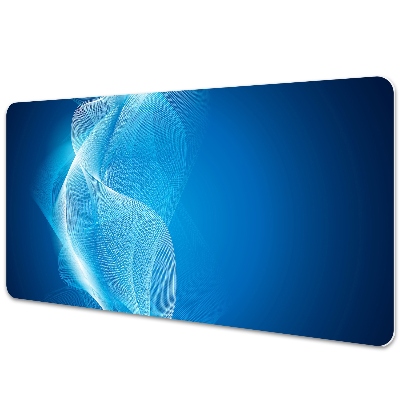 Sous-main bureau Vagues bleues