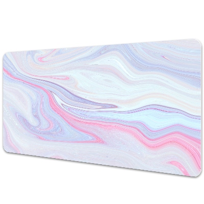 Sous main de bureau Abstraction en rose