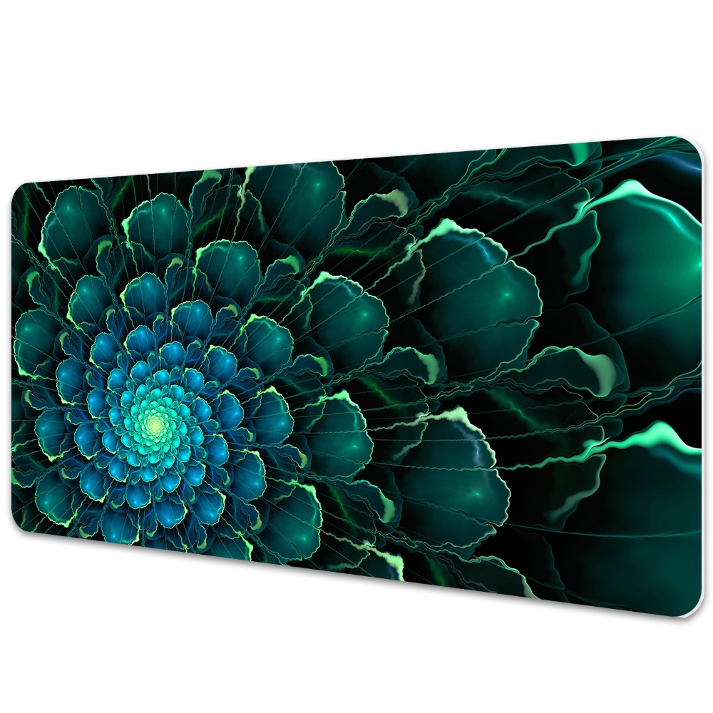 Tapis de bureau Fleur verte