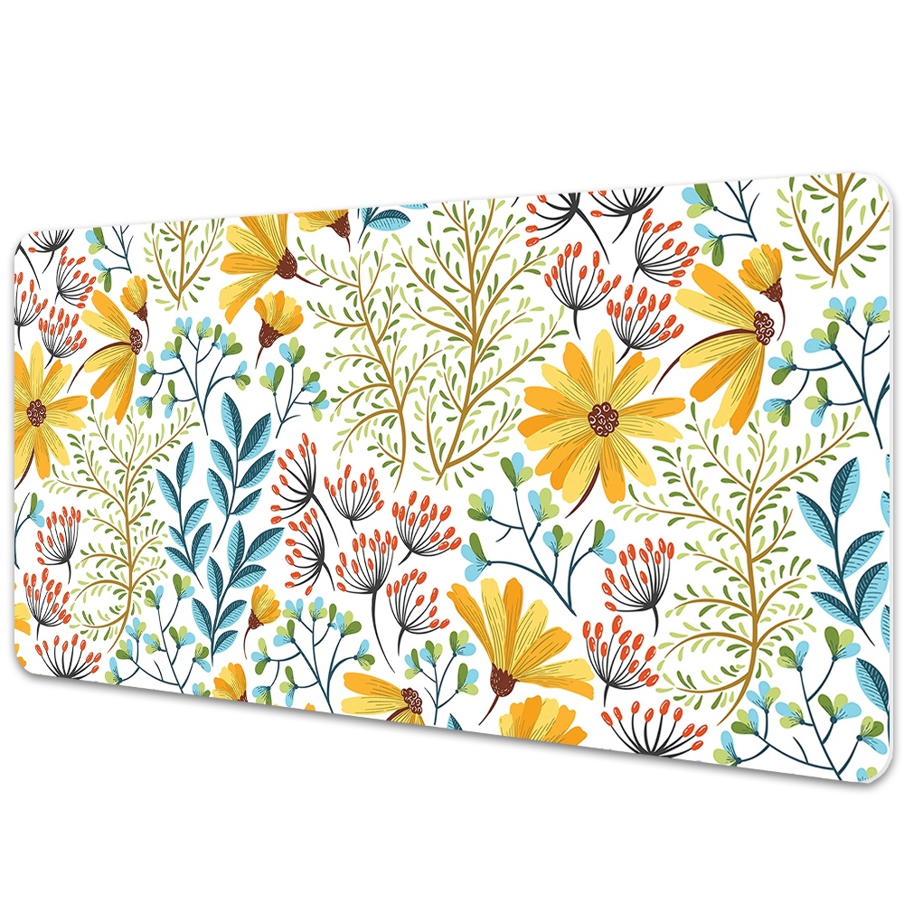 Protège bureau Motif floral