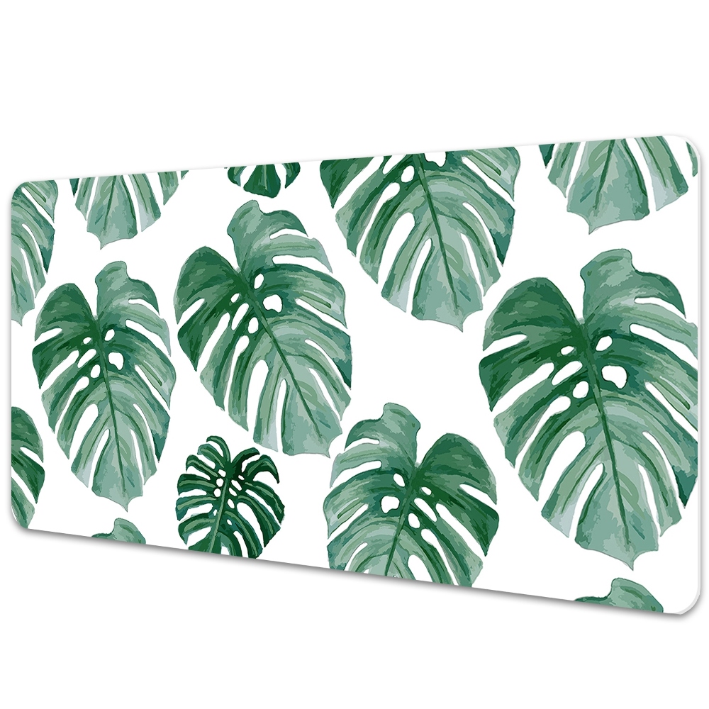 Sous main de bureau Feuilles de monstera