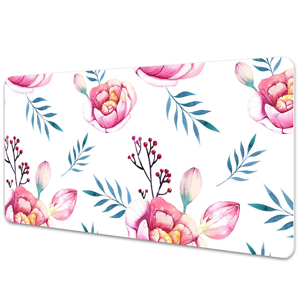 Sous main de bureau Motif floral