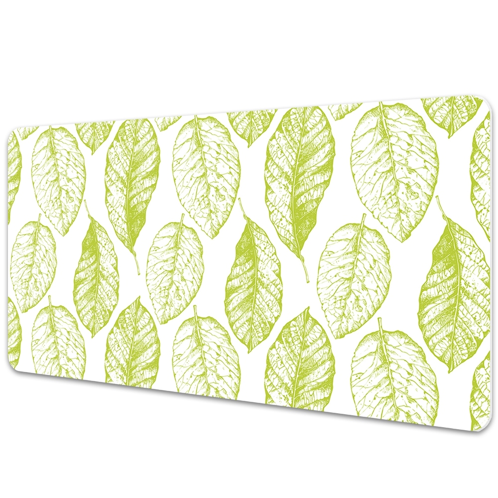 Sous main de bureau Motif de feuilles