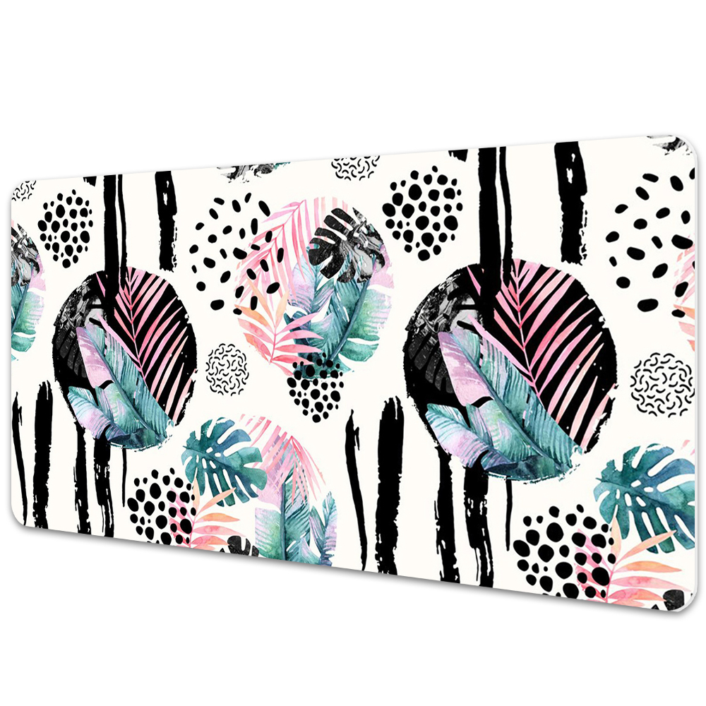 Sous main de bureau Abstraction tropicale