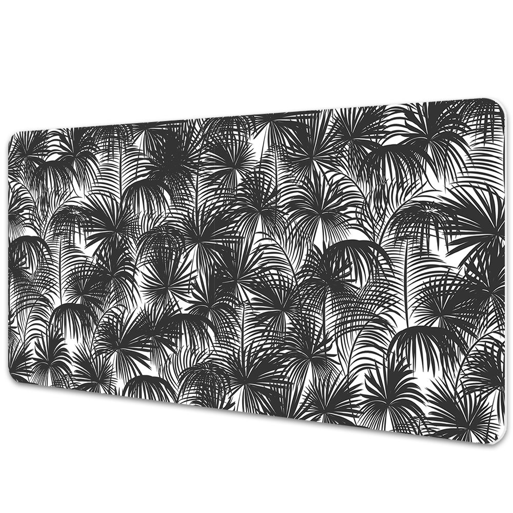Tapis de bureau Tropiques noirs
