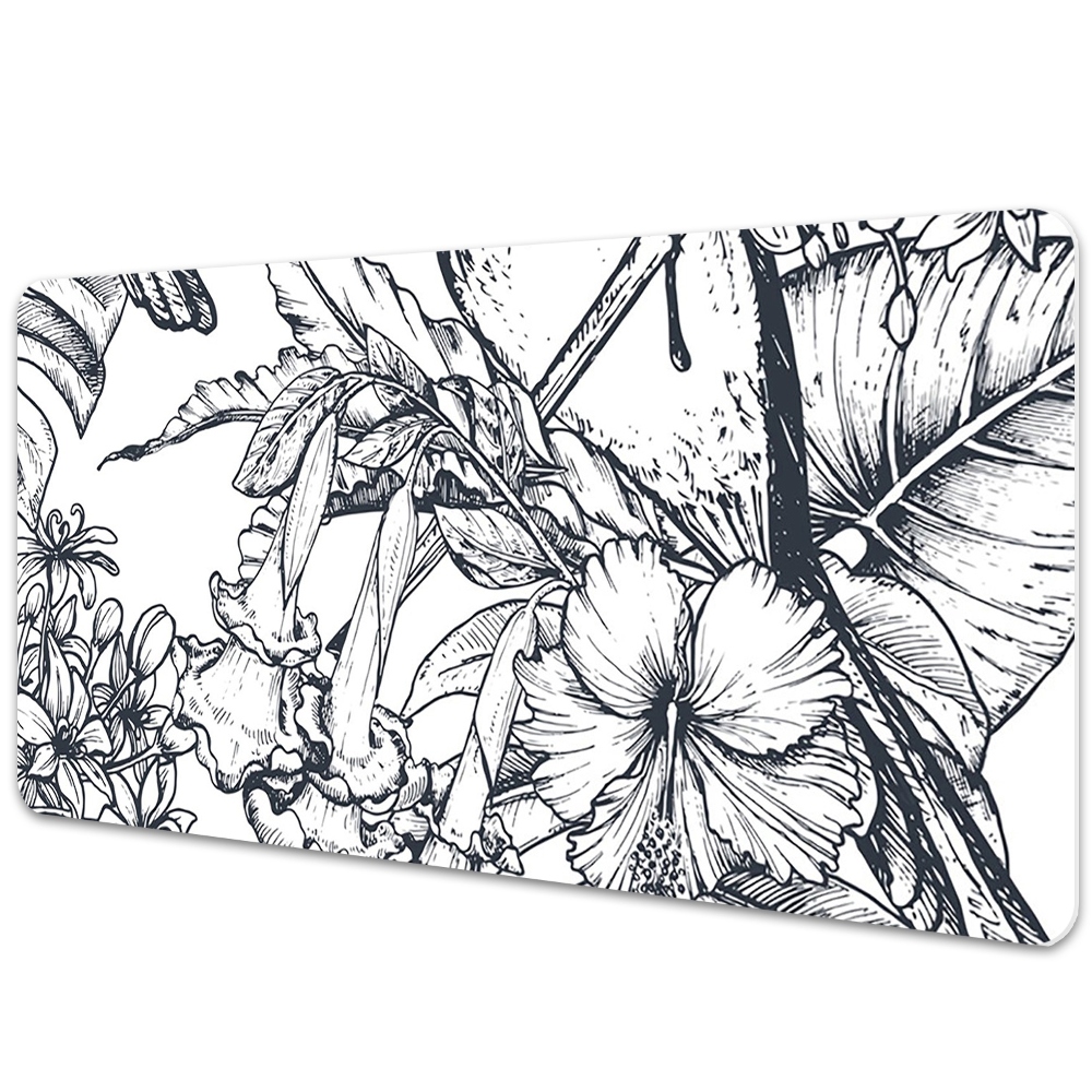 Sous main de bureau Dessin d'oiseaux