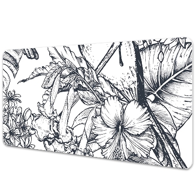 Sous main de bureau Dessin d'oiseaux