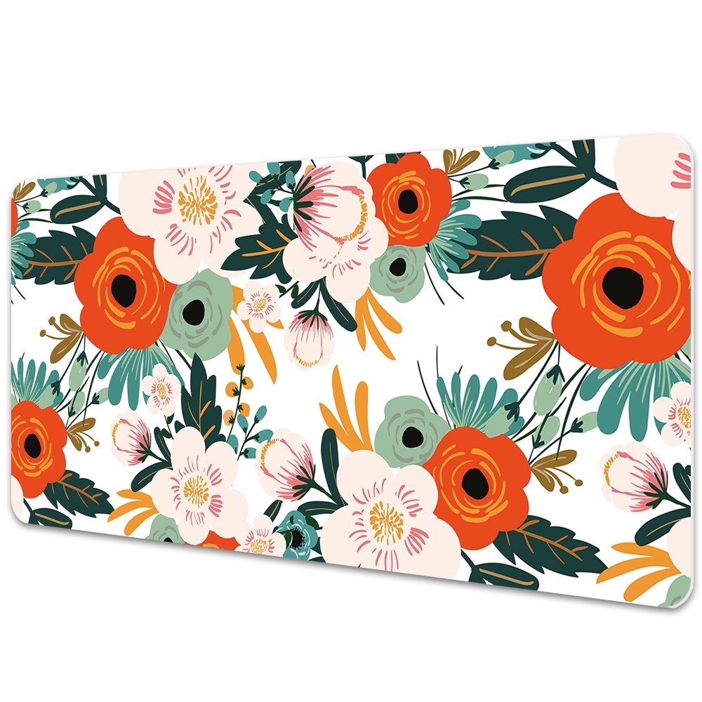 Tapis de bureau Motif floral