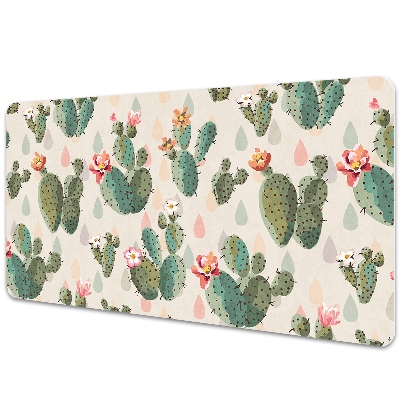 Tapis de bureau Cactus pour enfants
