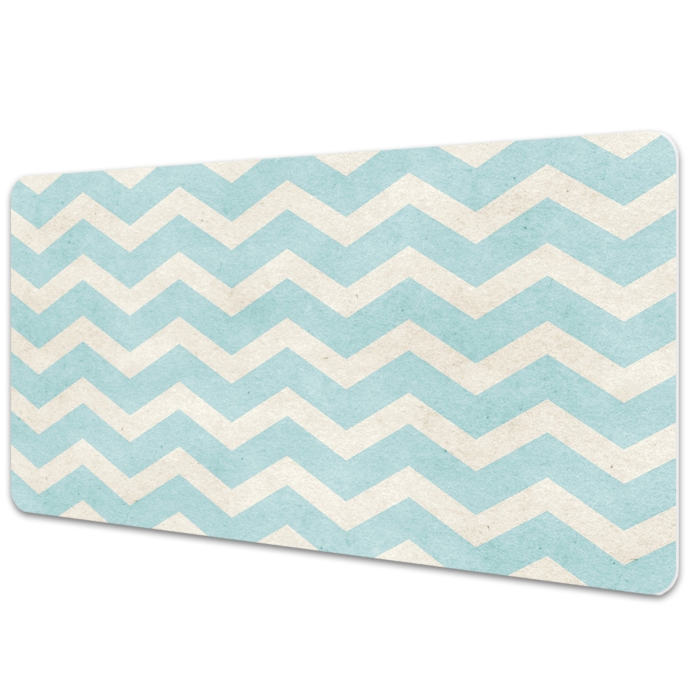 Sous main de bureau Zigzag géométrique