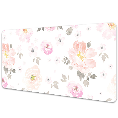Tapis de bureau Motif de fleur