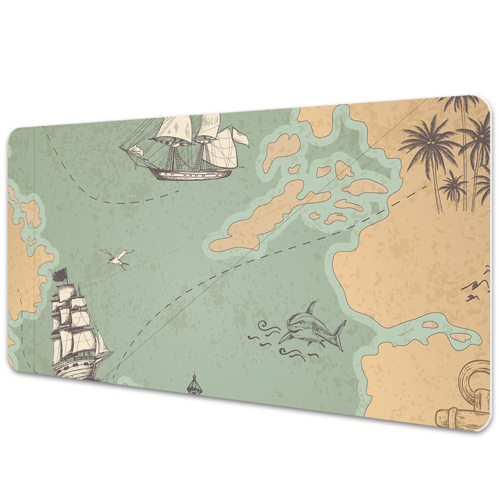 Protège bureau Carte au trésor