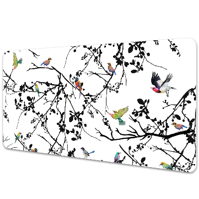 Sous main de bureau Oiseaux sur une branche