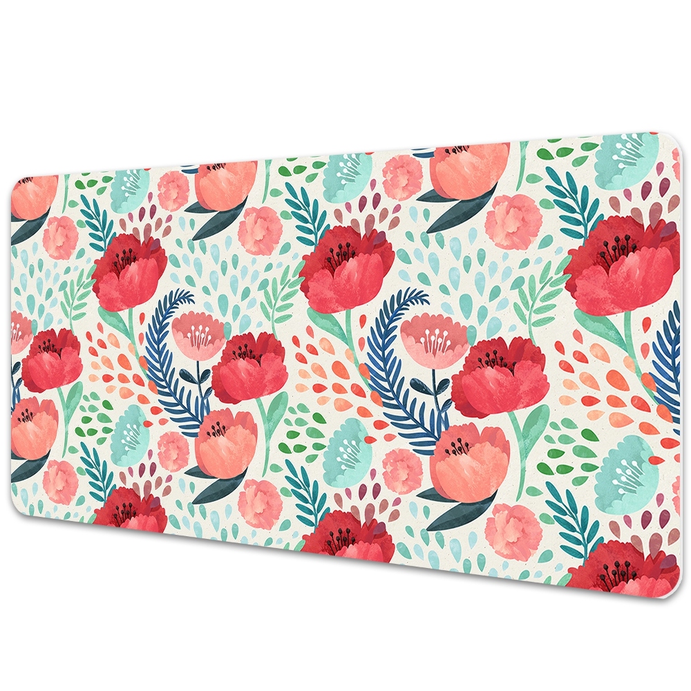Tapis de bureau Coquelicots en fleurs