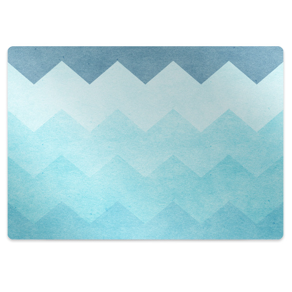 Tapis bureau Motifs bleus