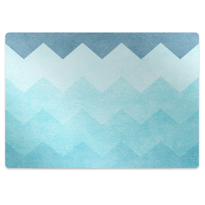 Tapis bureau Motifs bleus