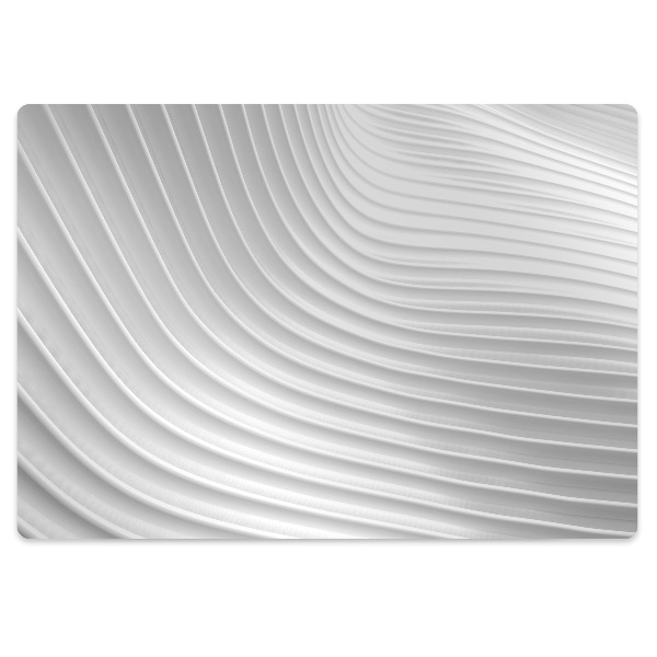 Tapis de protection de sol Rayure blanche