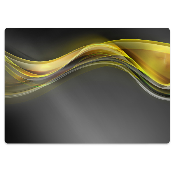 Tapis protège sol Fantaisie jaune