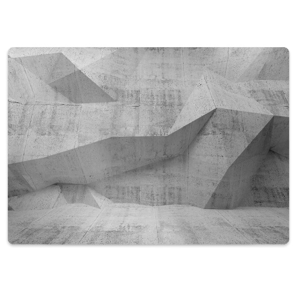 Tapis bureau Fantaisie en béton